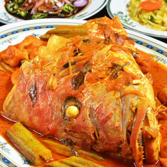 Nyonya Curry Fish Head